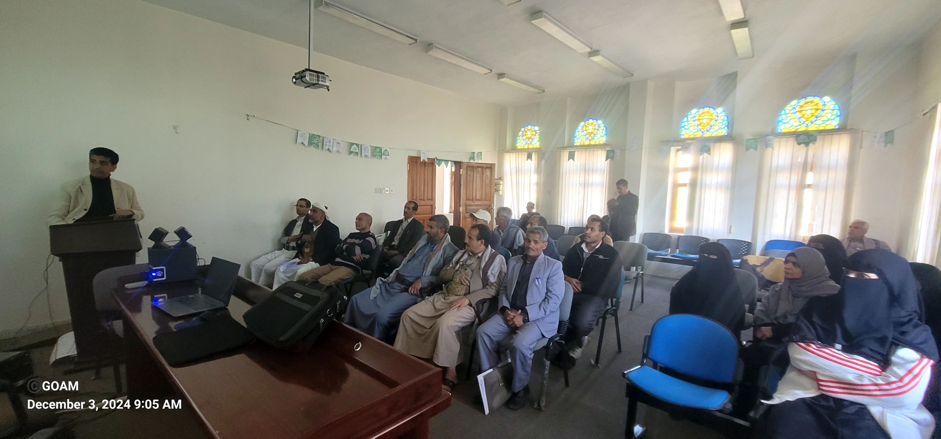 عرض دراسة ترميم المتحف الوطني بصنعاء بتمويل من اليونسكو.  - صورة إضافية 2